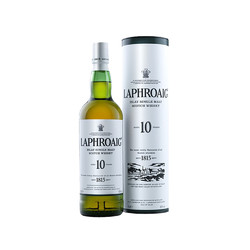 LAPHROAIG 拉弗格 10年 单一麦芽 苏格兰威士忌 700ml 单瓶装