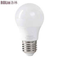 洛林（ROLin）LED灯泡节能灯泡球泡灯大螺口E27 经济型5w 白光 6500k 10只装
