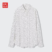 UNIQLO 优衣库 457636 女款花式印花衬衫