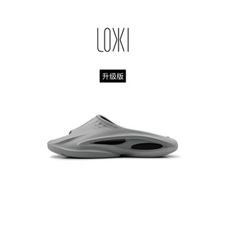 LOXK(i)LOXKI拖鞋男外穿运动户外篮球拖鞋情侣陨星灰-升级版 43-44