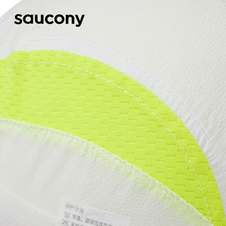 saucony 索康尼 运动帽夏季新品户外运动鸭舌帽休闲圆顶帽子 珍珠白 均码