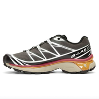 salomon 萨洛蒙 SPORTSTYLE系列 XT-6 中性越野跑鞋 L47305600 灰色 40.5
