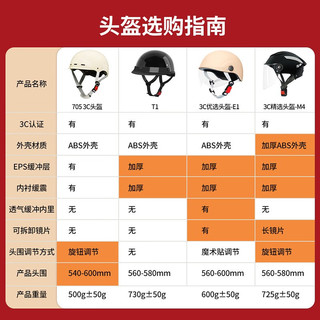 Yadea 雅迪 3C认证电动车头盔 炫酷款 黑色 长镜片