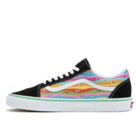 VANS 范斯 Old Skool 芝麻街联名款 中性运动板鞋 VN000D3HBMB 黑色/彩色 39