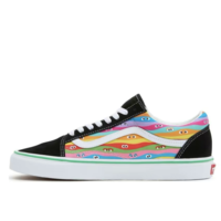 VANS 范斯 Old Skool 芝麻街联名款 中性运动板鞋 VN000D3HBMB 黑色/彩色 42