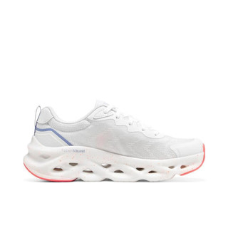 斯凯奇（SKECHERS）女子GO RUN GLIDE-STEP SWIRL TECH女士缓震型跑步鞋 128794-WBLP 35