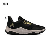 安德玛（UNDERARMOUR）春夏库里Curry HOVR Splash 3男子运动篮球鞋3026275 黑色001 43