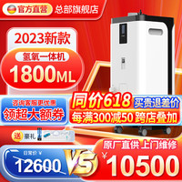 德国品牌科司德氢氧机老人家用氢气机小型便携制氢机氢氧呼吸―体机吸氢气原装进口原件 23年新款【1800ML免换水氢氧机】遥控+净化