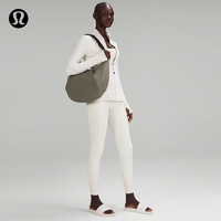 lululemon 丨Pleated 女士单肩包袋 LW9EJRS 绿灰色/黑色 O/S