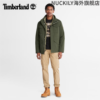 Timberland 男三合一冲锋衣外套可拆棉服防水宽松A69RN A69RNU31/行李袋绿色