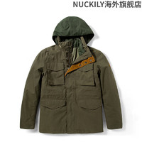 Timberland男装冲锋衣防水三合一可拆卸棉服A2EYQ A2EYQA58/军绿色 XL