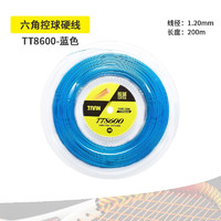 TAAN泰昂网球线 高弹威力控球网球拍线大盘线200m 可拉16-18条 TT8600 蓝色200m