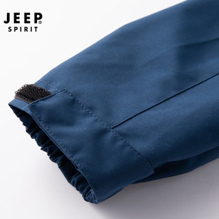 吉普（JEEP）冲锋夹克春秋季单层冲锋防风户外冲锋外套 XYL9816 女款云杉绿5xl