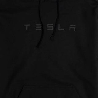 特斯拉（Tesla） Logo 卫衣帽衫新款 XXL码