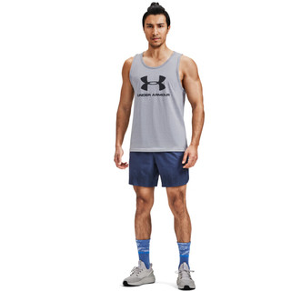 UNDER ARMOUR 安德玛 Sportstyle 男子训练背心 1329589-036 灰色 XL