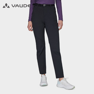 巍德（VAUDE）速干裤户外运动女快干裤登山徒步功能裤透气防泼休闲裤VG2216407 VAUDE黑 M