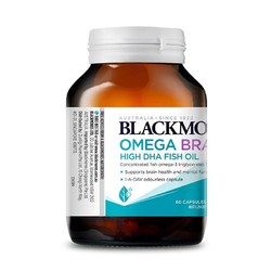 BLACKMORES 澳佳宝 4倍高浓度深海鱼油软胶囊  60粒 2瓶装