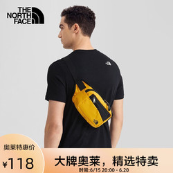 THE NORTH FACE 北面 腰包通用款户外休闲骑行跑步腰包2UCX 黄色/ZU3 2升