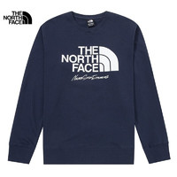 THE NORTH FACE北面卫衣男23春夏新款户外运动透气舒适圆领长袖上衣86RP 8K2 XXXL