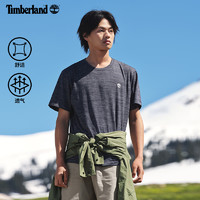 备Timberland添柏岚官方男女同装短袖T恤23夏休闲快干宽松A5PXT