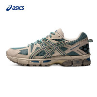 ASICS 亚瑟士 女鞋抓地稳定跑鞋舒适透气越野运动鞋耐磨跑步鞋 GEL-KAHANA 8 绿色/灰色 36