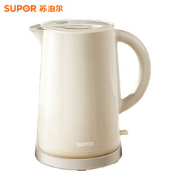 SUPOR 苏泊尔 SW-15FQ01A 保温电水壶 1.5L 米色