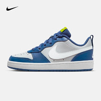 NIKE 耐克 板鞋女鞋夏季新款运动鞋COURT简版AJ学生低帮休闲鞋BQ5448-104 BQ5448-016白蓝 35.5-3.5Y