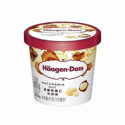 Häagen·Dazs 哈根达斯 冰淇淋 夏威夷果仁口味 100ml