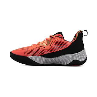 安德玛（UNDERARMOUR）库里Curry HOVR Splash 3男女情侣篮球鞋3026891 橙色800 42