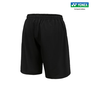 YONEX/尤尼克斯 120043BCR 2023SS比赛系列 男款 羽毛球服 运动短裤yy 黑色 O