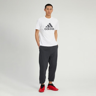 adidas阿迪达斯男子日常户外运动耐磨篮球场经典篮球鞋 GW4464 43