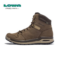 LOWA 户外男鞋徒步鞋LOCARNO GTX透气耐磨中帮登山鞋L310810 棕色 40