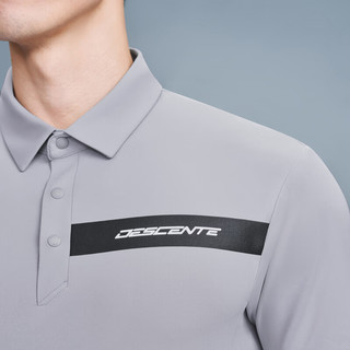 DESCENTEGOLF 迪桑特高尔夫 PRO系列 男子短袖T恤 G313MPTS33 GY-灰色 M(170/92A)