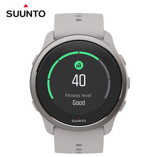 颂拓（SUUNTO）5 Peak专业户外运动手表跑步骑行腕表 砂石白