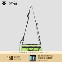 DESCENTE迪桑特 CYCLING系列 男女同款胸包 D3233CBC05 LM-柠檬黄 F
