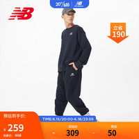 new balance 男女款运动裤舒适简约百搭休闲裤长裤 BK-UP21500 U0