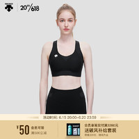 DESCENTE迪桑特 WOMENS TRAINING系列 女子 运动背心 D3232TBR38 BK-黑色 M(165/84A)