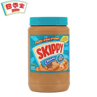 科克兰 四季宝（SKIPPY）柔滑花生酱 1.36kg 美国原装进口 拌面酱蘸料