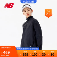 new balance 23年春季女款立领运动潮流休闲夹克外套 AWJ21264-BK XL