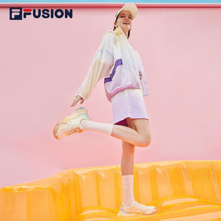 斐乐（FILA）FUSION斐乐潮牌硬糖女鞋厚底鞋2023夏季新款运动鞋休闲鞋 柠檬糖/冰河绿-LG 39