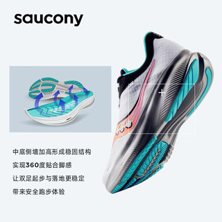 saucony 索康尼 驭途16 OASIS跑鞋男缓震跑步鞋慢跑训练运动鞋RIDE