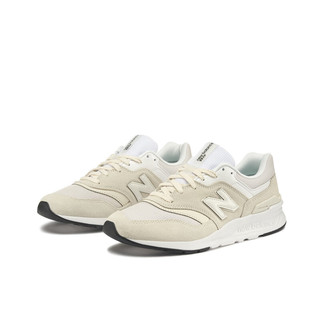 NEW BALANCE NB官方23新款女鞋997H系列舒适百搭透气复古拼接时尚休闲运动鞋 米白色 CW997HTJ 38(脚长24.5cm)