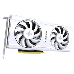 AX 电竞叛客 GeForce RTX 4060Ti X2W 8G 游戏显卡