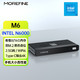 MOREFINE 摩方 手机大小的迷你主机，十一代N6000处理器，双M.2固态，WIFI6，2.5G网卡