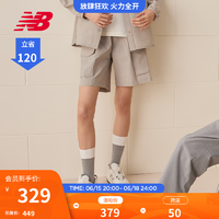 NEW BALANCE NB官方23新款女款春夏舒适百搭休闲运动短裤 HUS AWS32314 M