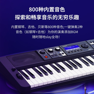 CASIO 卡西欧 CT-S500 电子琴 61键 黑色 琴包
