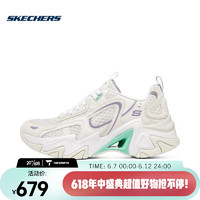 斯凯奇（SKECHERS）女子DLITES 运动鞋 896181-WMLT 36.5