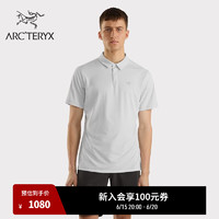 ARC’TERYX始祖鸟 KADEM POLO  透气 男子 短袖POLO衫 Atmos Heather/原子灰 XL