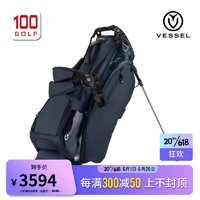 VESSEL高尔夫球包23新品时尚多功能舒适便携式耐用支架包 藏蓝