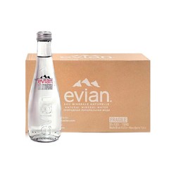 evian 依云 法国原装进口 依云天然矿泉水  330ml*20